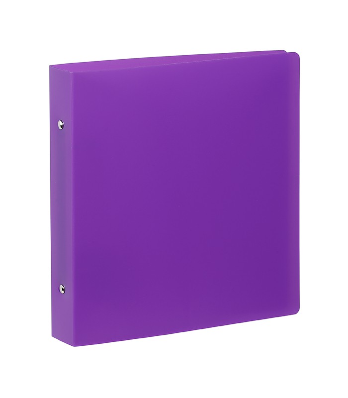 Classeur 17x22cm dos 3.5cm PP violet R.905030-08