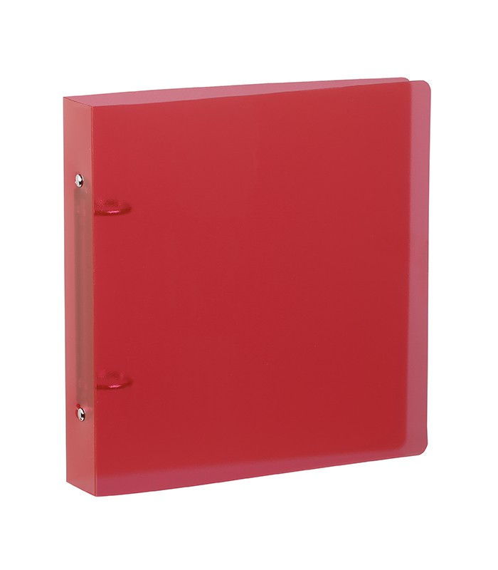 Classeur 17x22cm dos 3.5cm PP rouge R.905043-08