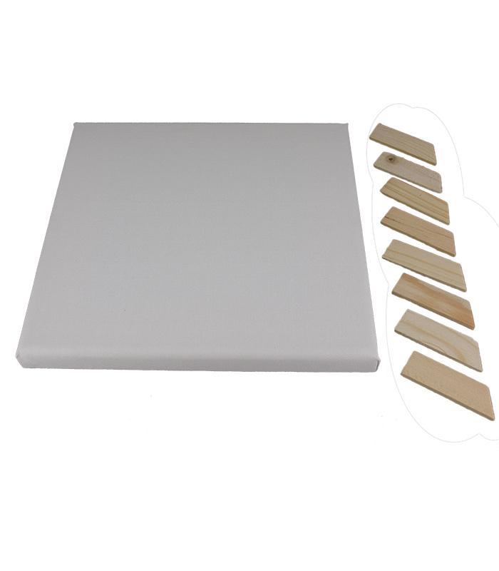 Chassis toile coton 20x20cm 380g/m² R.1334