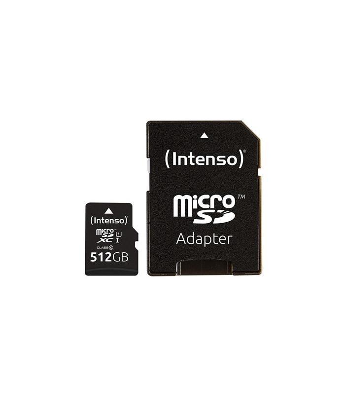 Carte SD 512 Go Intenso micro avec adaptateur UHS I Premium R.3423493