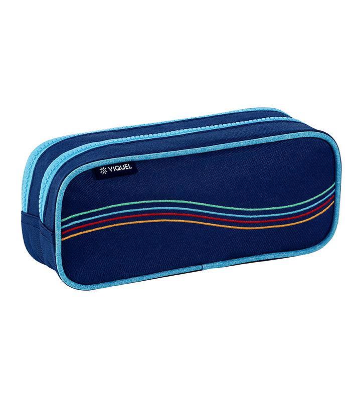 Fourre-tout surfing club 2 compartiments bleu marine R.877318-05