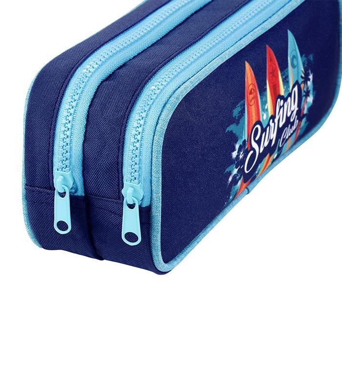 Fourre-tout surfing club 2 compartiments bleu marine R.877318-05