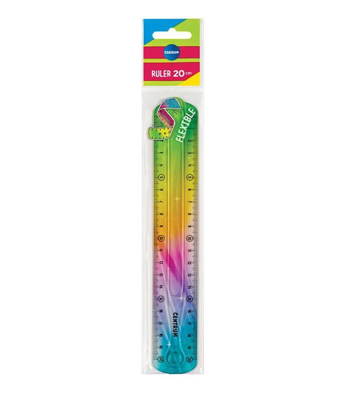 Régle 20cm flexible couleur dégradé R.81222