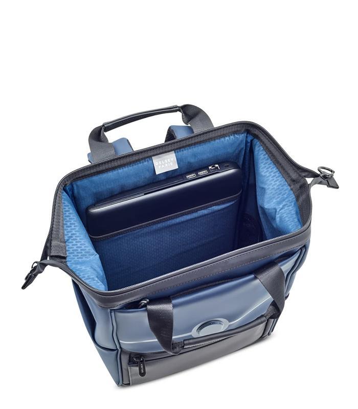 Sac à dos 38.5x35x17.5cm 14'' Turenne soft bleu 1 comp R.00163261002