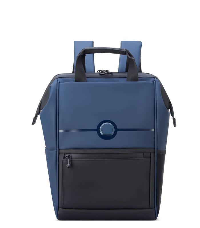 Sac à dos 38.5x35x17.5cm 14'' Turenne soft bleu 1 comp R.00163261002