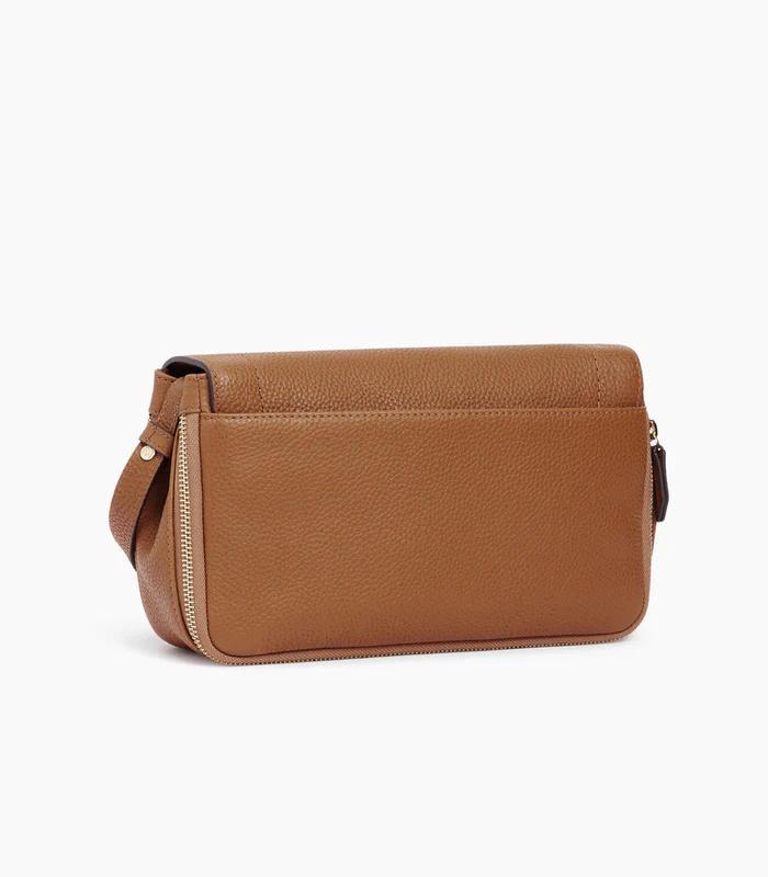 Sac besace porté épaule 26x16x8 cm Aurore cuir grainé R.TAUR1200ASS