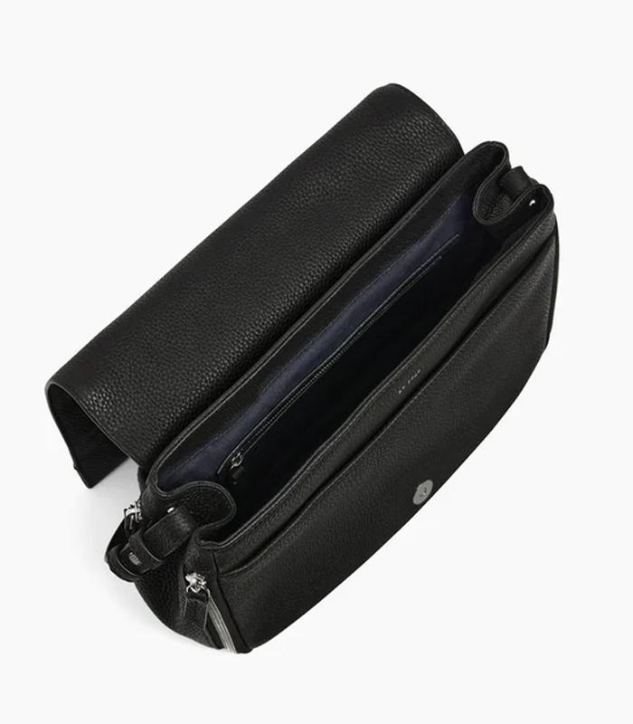 Sac besace porté épaule 30x19x10 cm Aurore cuir grainé R.TAUR1210ASS