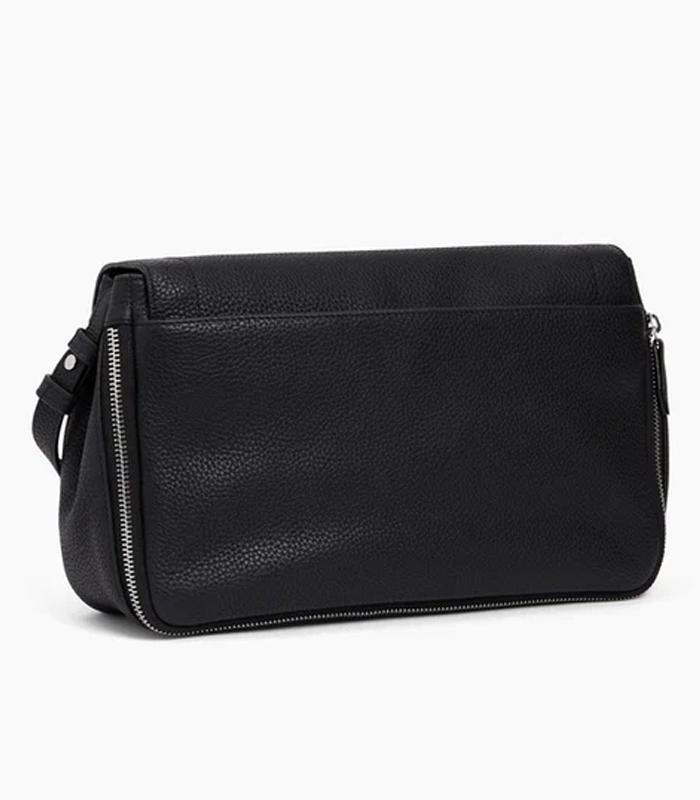 Sac besace porté épaule 30x19x10 cm Aurore cuir grainé R.TAUR1210ASS