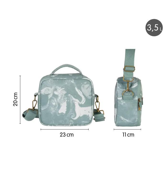 Sac isotherme 3 boîtes alimentaires 3,5L Lava vert R.08806LVGR