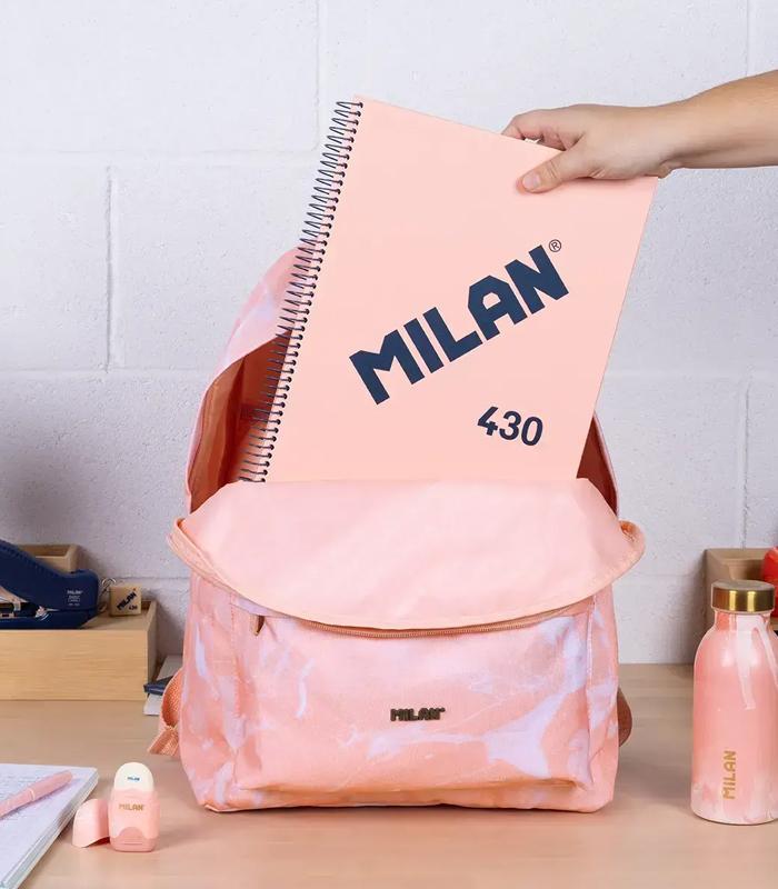 Sac à dos moyen rose modèle Lava collection R.624605LVP