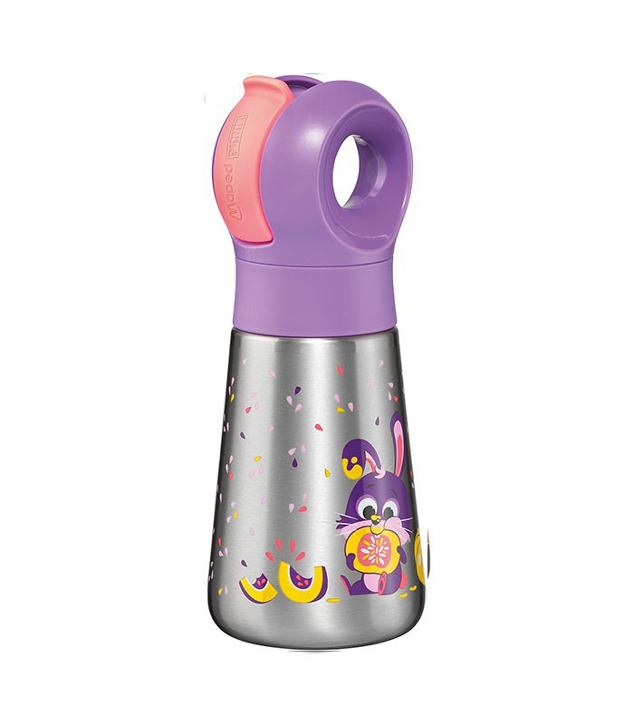 Gourde inox 350ml miniz bleu R.873001  XXX