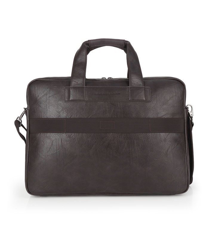 Serviette homme 42x31x9cm 15.6" Command marron R.413820