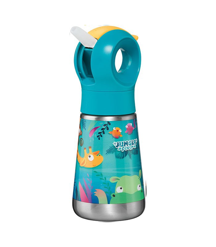 Gourde inox 350ml miniz bleu R.873001  XXX