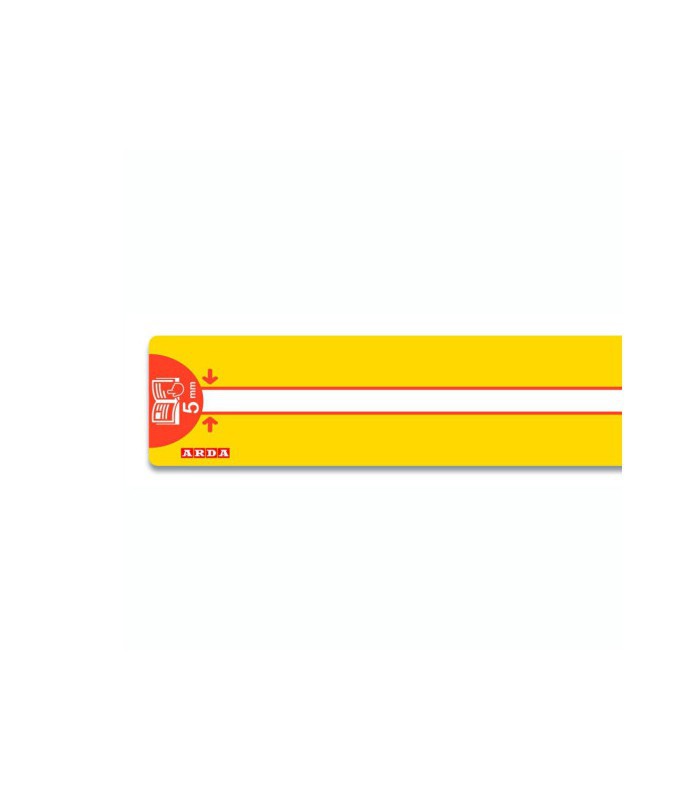 Règle pédagogique pour DYS 5-7-10 mm R.R17DI