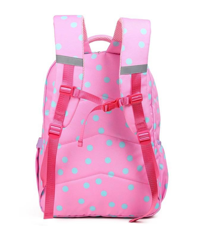 Sac à dos grand modèle joy rose 3 compartiments R.LS02826