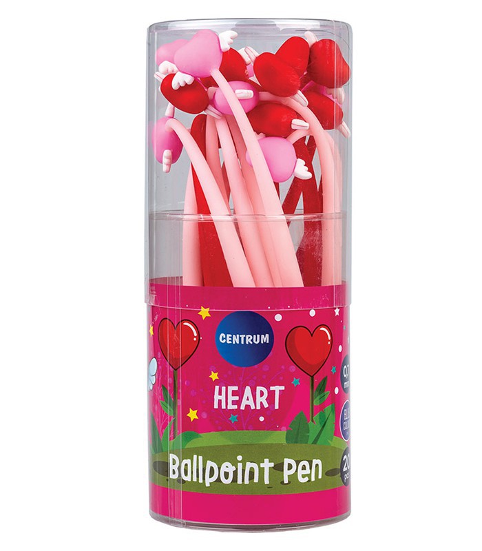Stylo bille 0.7mm bleu coeur R.81024