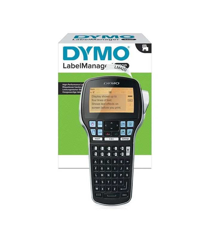Dymo étiqueteuse Label Manager 420P /PC p.rub.D1 6/12/19mm R.S0915440