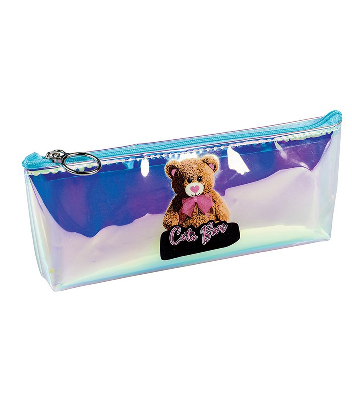 Fourre-tout 20x8x3.5cm ours brillant R.81054