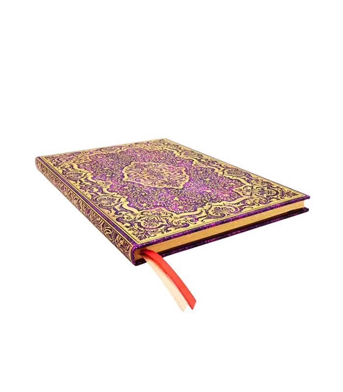 Carnet 120x180mm couverture rigide ligné picaresque 144p R.PB9873-7