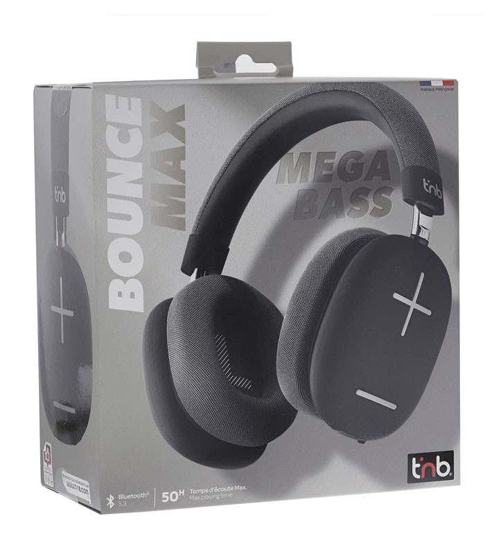 Casque sans fil Bounce Max-Noir TNB Bluetooth