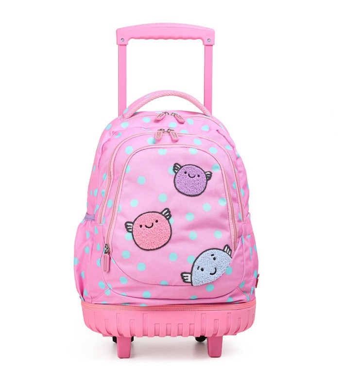 Trolley grand modèle Joy rose 3 compartiments R.LS02847