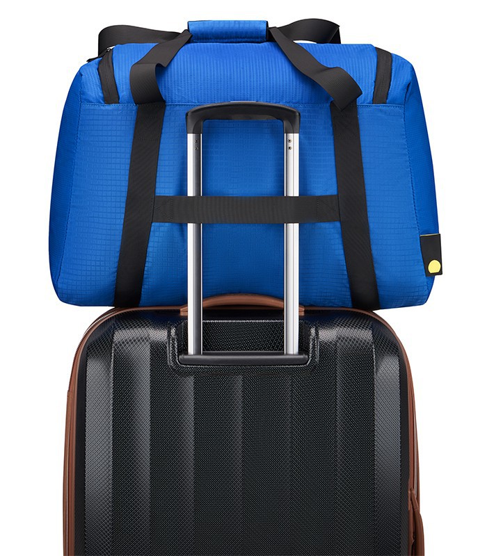 Sac de voyage 55x25x35cm Nomade bleu pliable R.00333540302