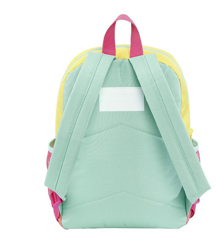 Sac à dos petit modèle Sunny days jaune/rose R.627367-33