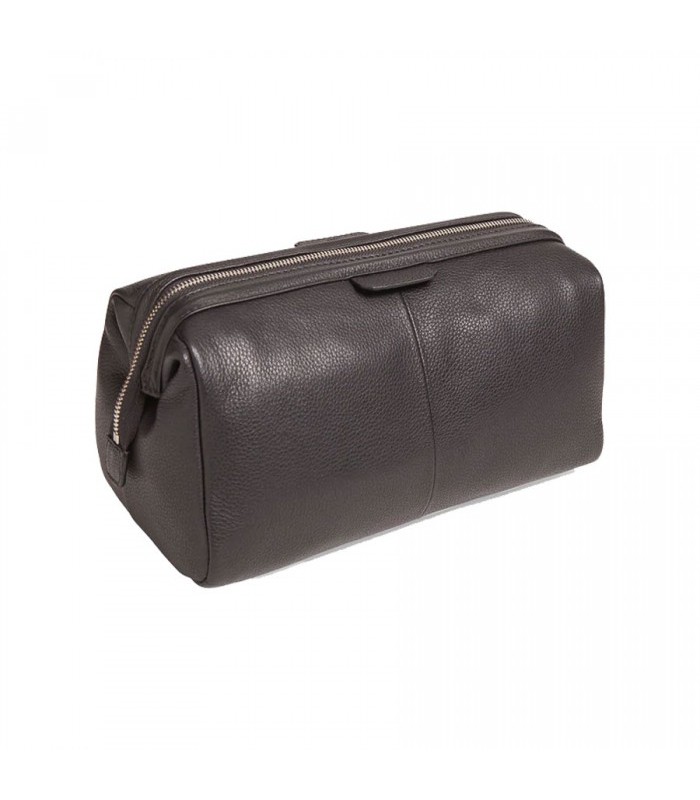 Porte documents 37.5x28.5x6.5cm Basile toile cuir noir R.TBAS4000N01