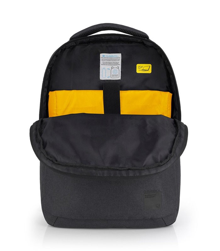 Sac à dos 31x43x12cm 15.6" Level gris antivol imperméable R.413455
