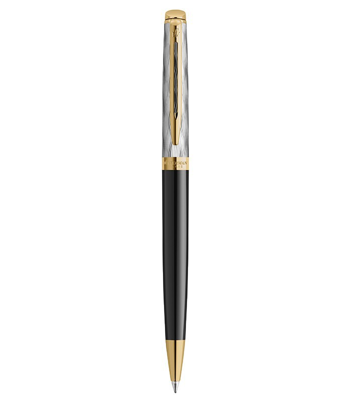 Stylo bille WATERMAN Hémisphère Reflection of Paris noir M RWM2200839