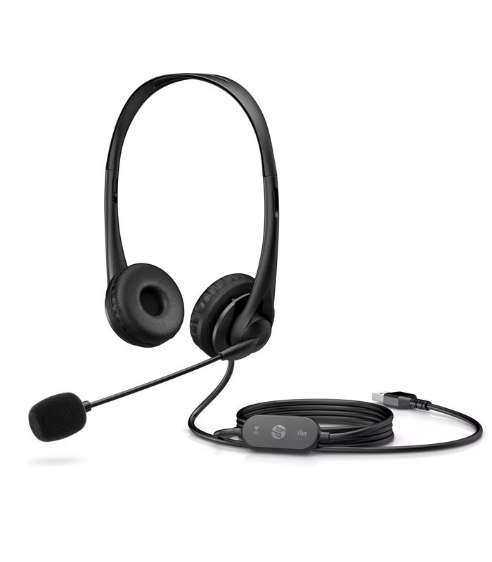 Micro Casque avec fil USB HP   