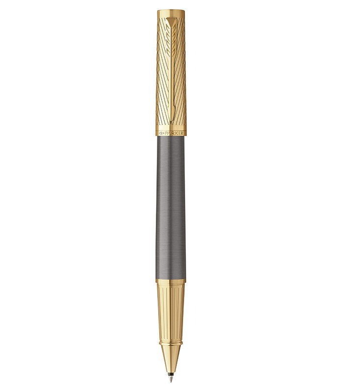 Stylo roller PARKER Ingenuity Arrow noir doré F R.PK2200951