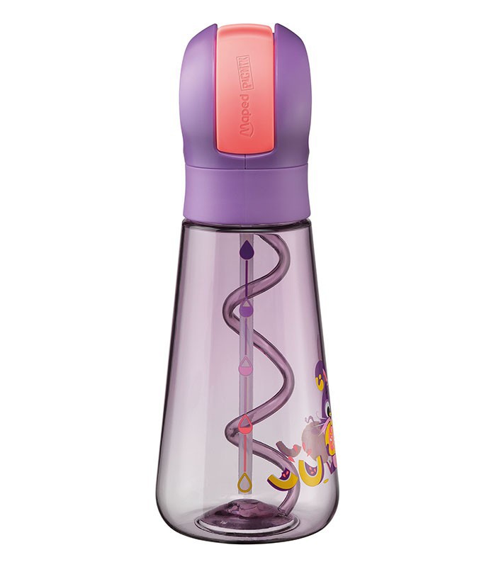 Gourde plastique 500ml miniz violet R.873102