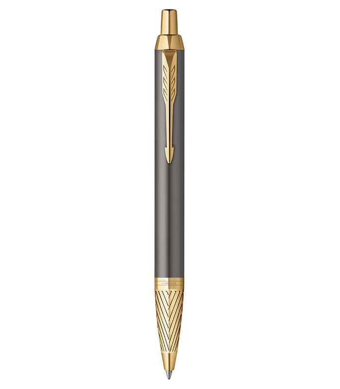 Stylo bille PARKER IM Premium arrow doré M R.PK2200954