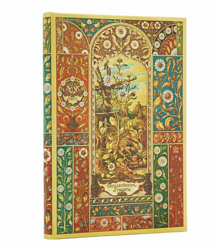 Carnet 90x140 couverture rigide ligné fruits viennois 176p R.PB1333-5
