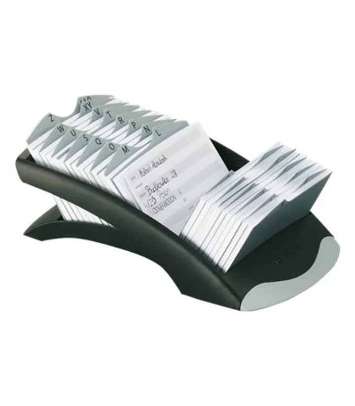 Porte-cartes de visite Visifix desk Vegas noir R.241301