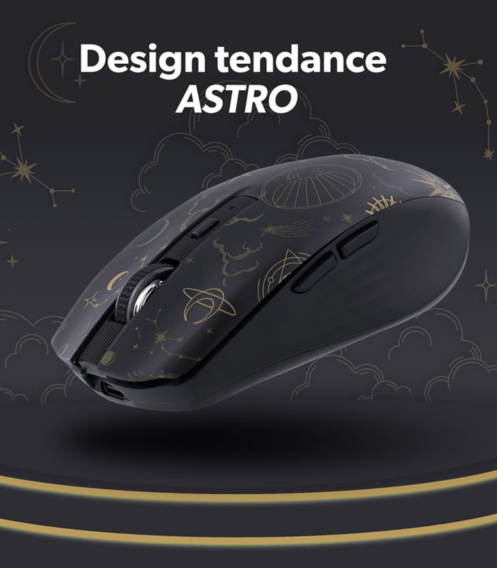 Souris sans fil bluetooth rechargeable TNB ASTRO EXCLUSIV 