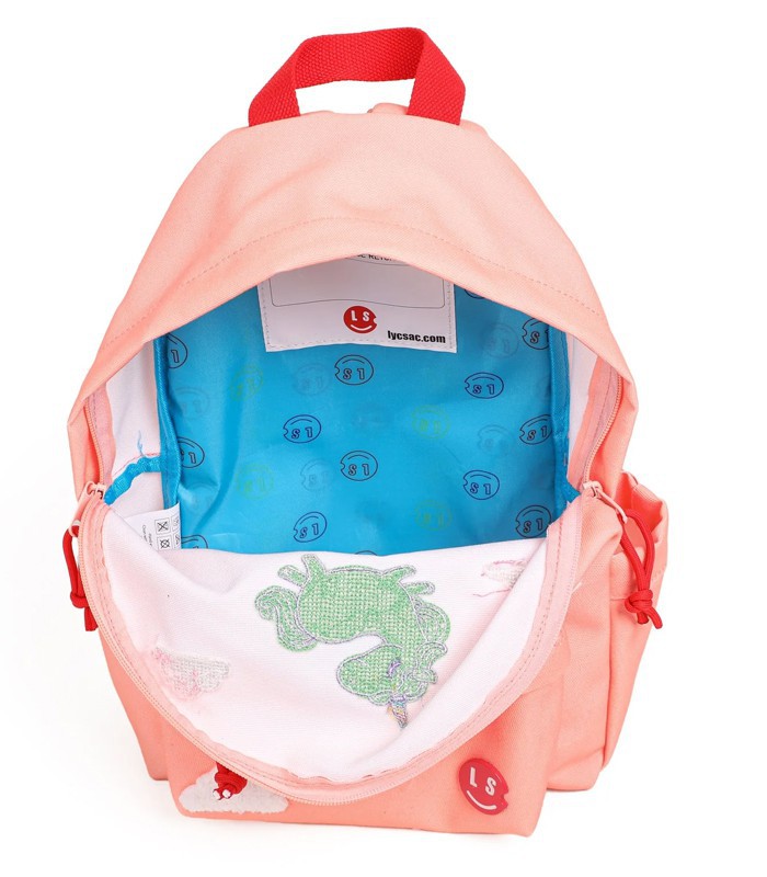 Sac à dos moyen modèle licorne rose R.LS42473
