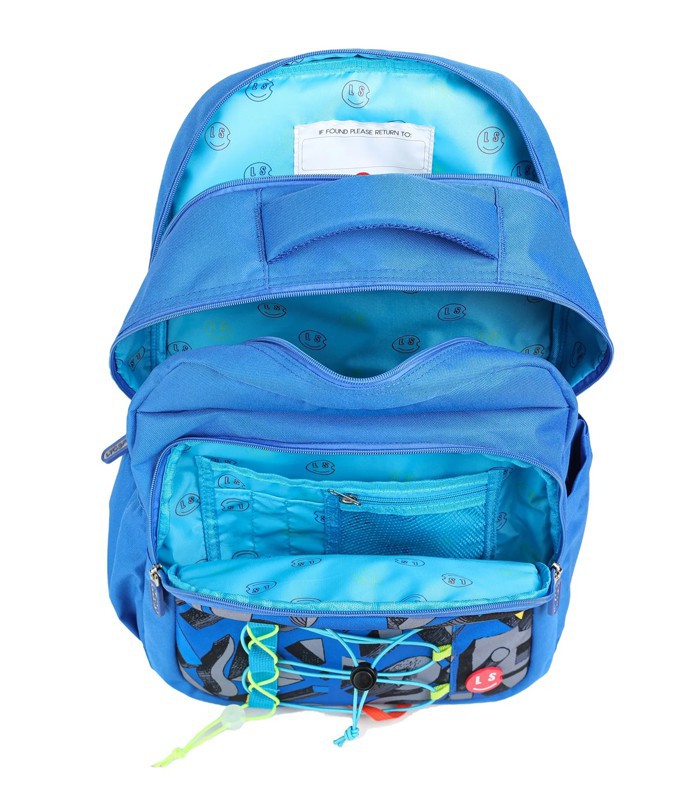 Sac à dos grand modèle zippers 3 compartiments R.LS03226