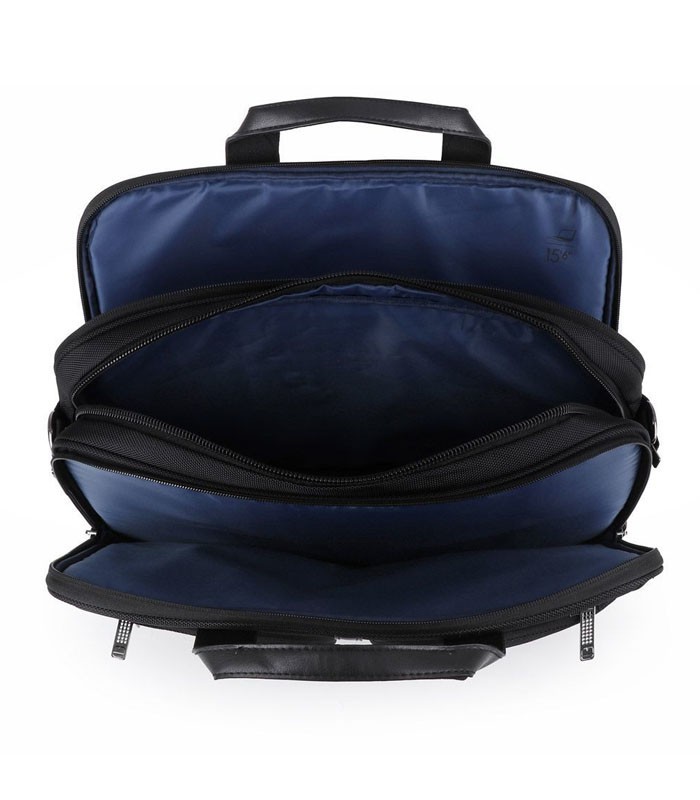 Serviette homme 42x31x12cm 15.6"Stark  noir 3 compartIments R.408100