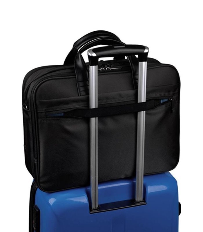 Serviette homme 42x31x12cm 15.6"Stark  noir 3 compartIments R.408100