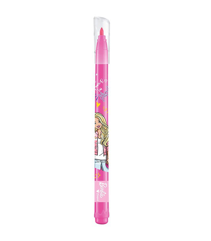 Feutres pointe fine boîte de 12 barbie rose R.845418