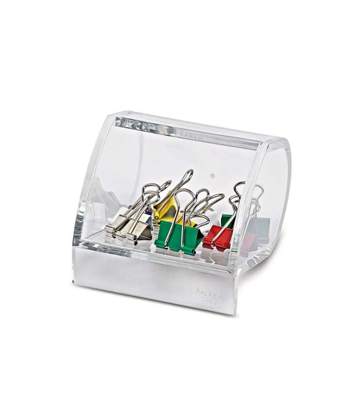 Distributeur de trombones acrylique transparent R.1959505