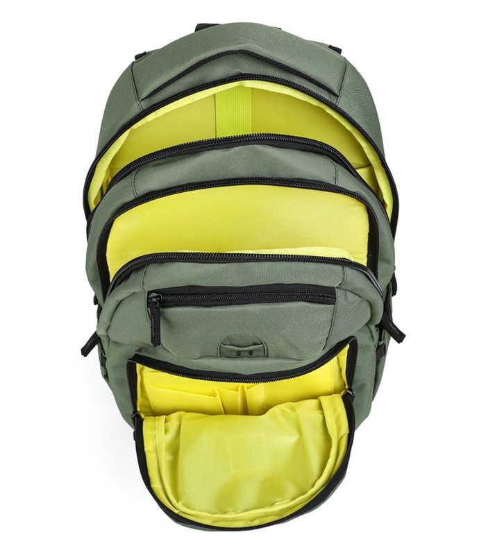 Sac à dos grand modèle the mag khaki 3 compartiments R.LS27030