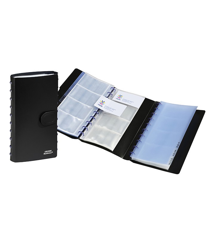 Porte cartes 13.5x9x3.5cm homme en cuir noir R.047805-03