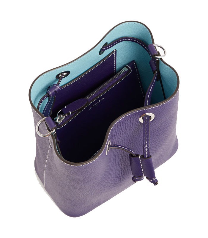 Sac seau porté main 18x18x10cm Louise R.TLOS1330