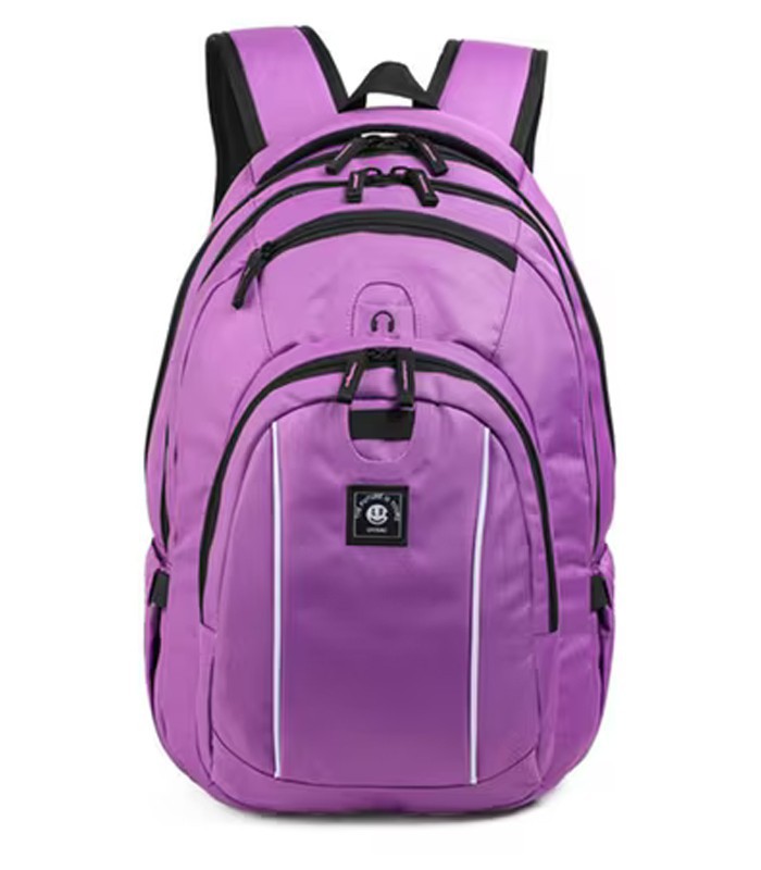 Sac à dos grand modèle the mag violet 3 compartiments R.LS27630
