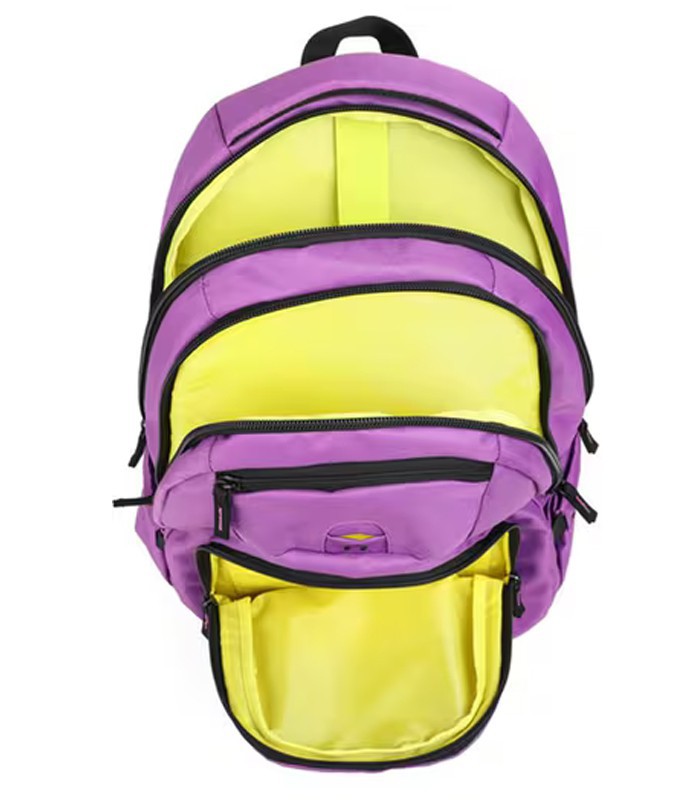 Sac à dos grand modèle the mag violet 3 compartiments R.LS27630