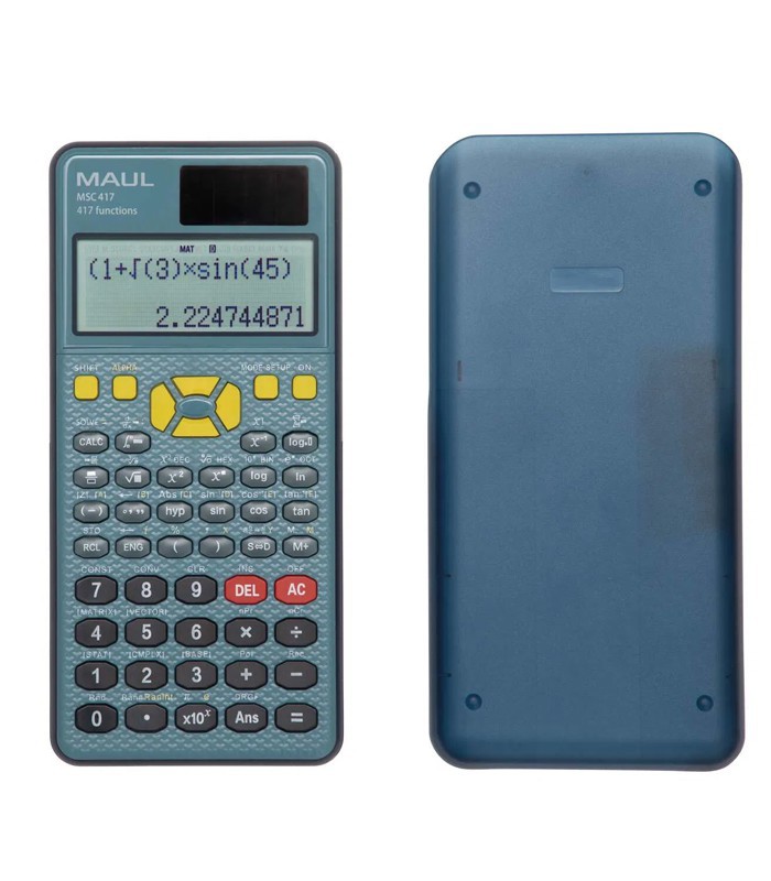 Calculatrice scientifique MAUL MSC 417 fonctions R.7270790
