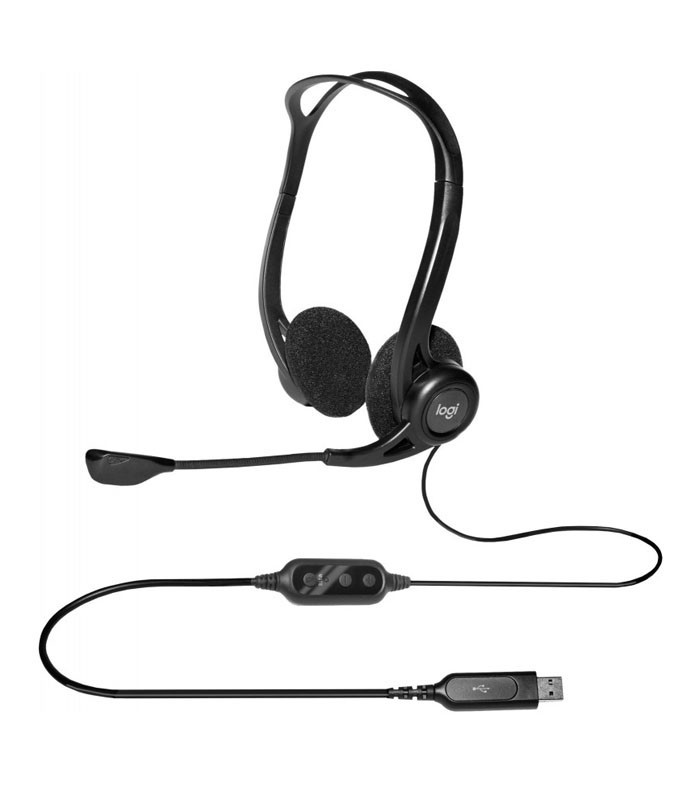 Micro Casque avec fil  LOGITECH 960 entrée USB R.981-000100
